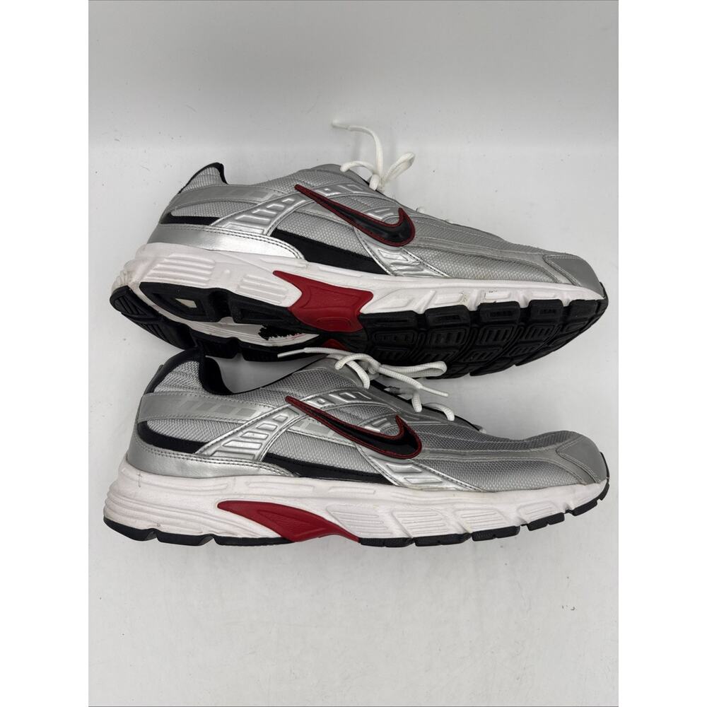 Size 15 - Nike Initiator Metallic Silver Red